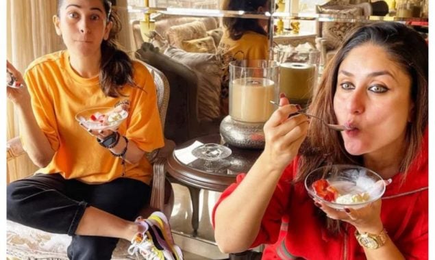 Karisma Kapoor and Kareena Kapoor continue their ‘healthy Monday’