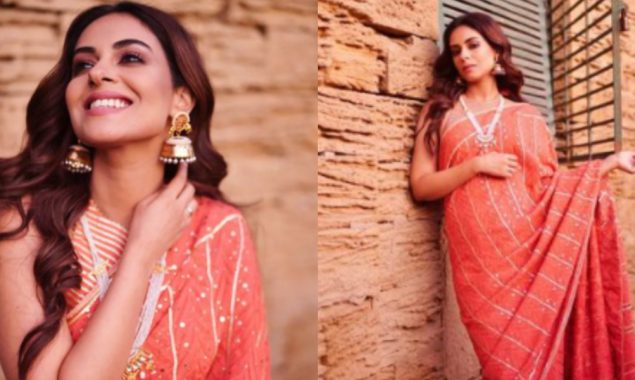 Amar Khan looks radiant in saree, see photos