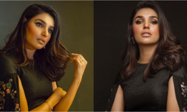 Amna Ilyas turns into a black beauty queen in latest pictures