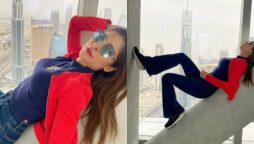 Ayesha Omar continues her trip to Dubai