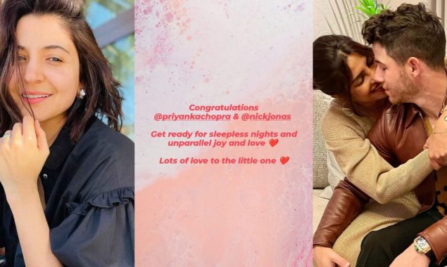 Anushka congratulates Priyanka Chopra, Nick, ‘Get ready for sleepless nights’