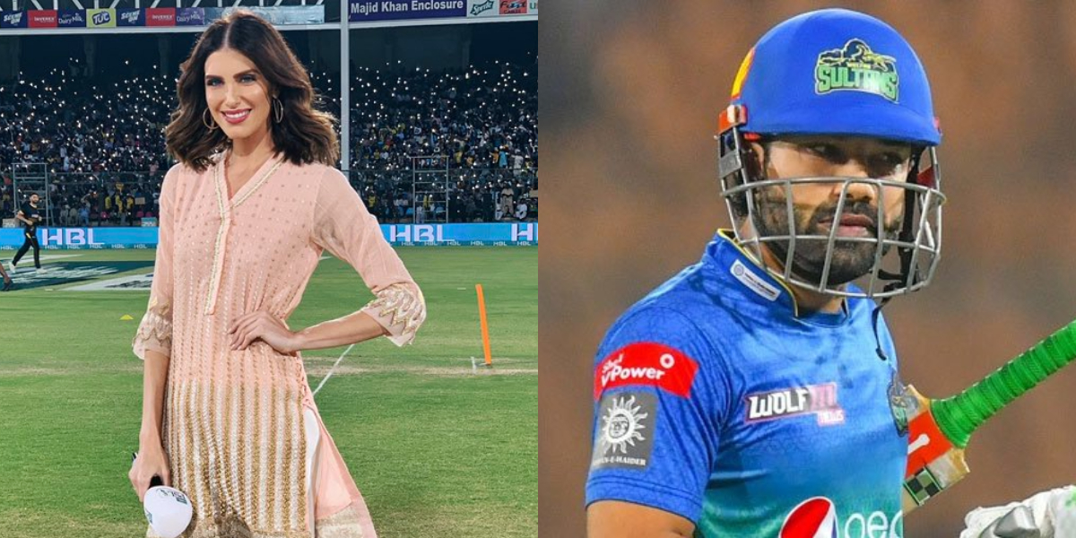 PSL 7: Mohammad Rizwan patted on back by Erin Holland after he goes for nil