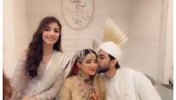 Ali Ansari Kisses Saboor Aly in Nikah ceremony! WATCH VIDEO
