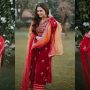 Maya Ali shines in a desi-red outfit!