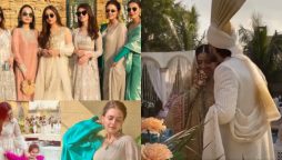 PHOTOS: Lollywood stars spotted at Saboor Aly's Nikah ceremony