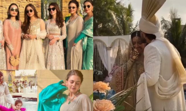 PHOTOS: Lollywood stars spotted at Saboor Aly's Nikah ceremony