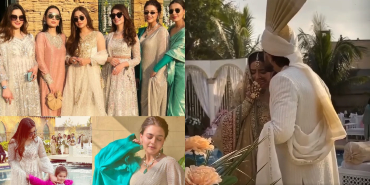 PHOTOS: Lollywood stars spotted at Saboor Aly's Nikah ceremony