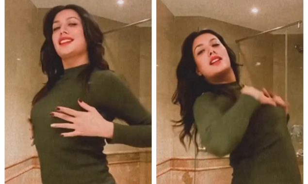 Mehwish Hayat’s SIZZLING Bathroom Dance Video sets internet on FIRE