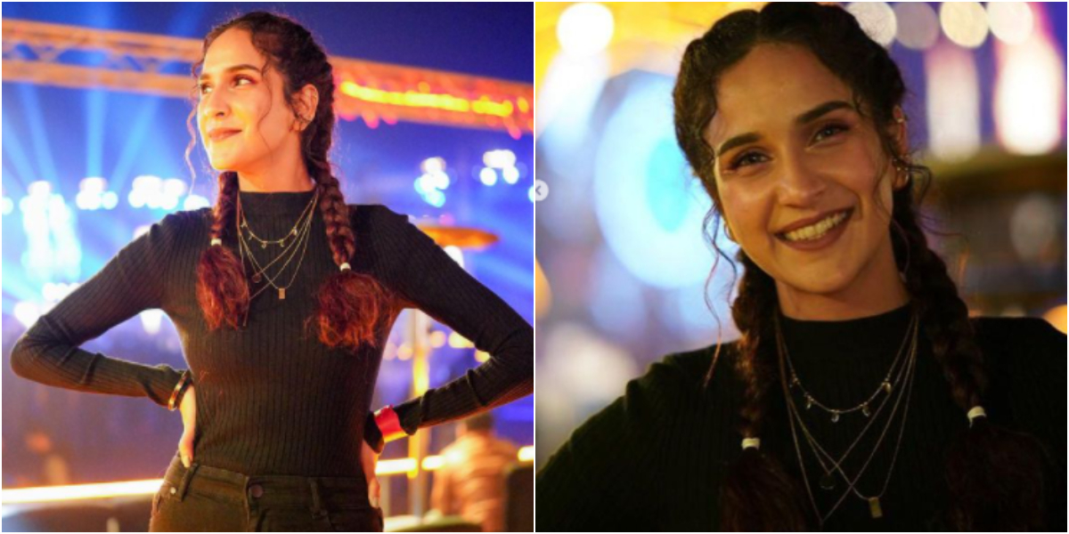 Anoushay Abbasi rocks in black denim, see photos