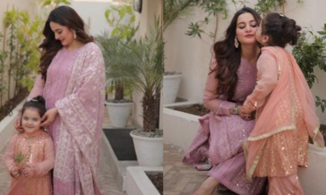Aiman Khan twinning with her daughter Amal, see photos