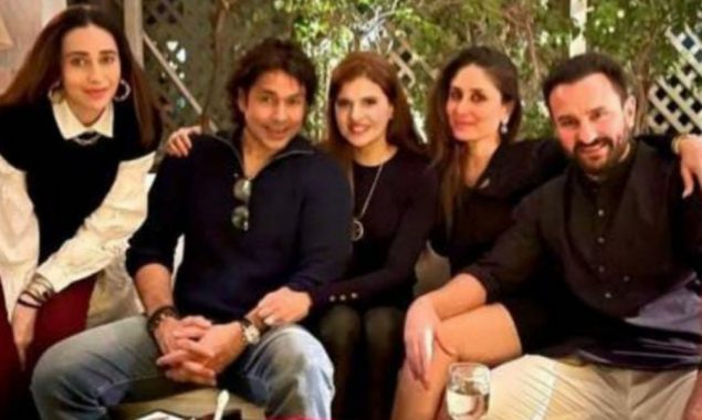 Kareena Kapoor and Saif Ali twins in black as they enjoy an evening