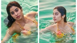 Janhvi Kapoor SIZZLES in recent Swimming PHOTOS