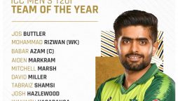 Babar Azam named captain of ICC T20I Team of the Year