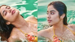 Jahnvi Kapoor raises temperature in these sultry pool pictures