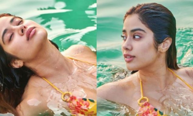 Jahnvi Kapoor raises temperature in these sultry pool pictures