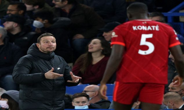 Liverpool’s Covid crisis deepens as assistant boss Lijnders tests positive