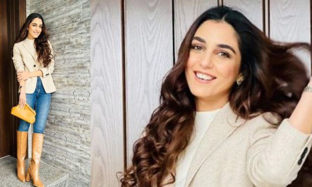 Maya Ali shows how to keep it fashionable in cold weather