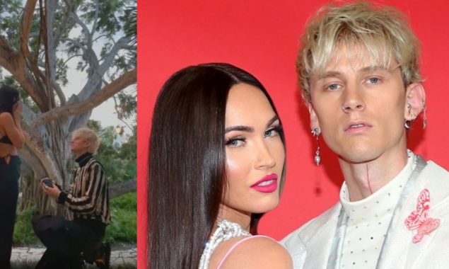 Megan Fox says YES to her beau Machine Gun Kelly; watch video