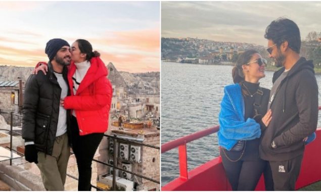 Minal & Ahsan enjoy a romantic vacation in Turkey