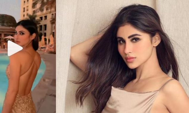 Mouni Roy is breaking internet in a body-hugging sheer dress