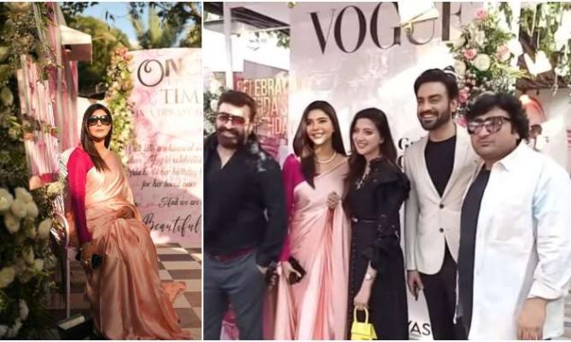 Nida Yasir enjoys star-studded birthday event