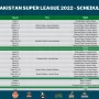 PSL 7 Schedule of Karachi, Lahore, Peshawar, Islamabad, Quetta & Multan