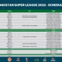 PSL Schedule 2022: PSL 7 Match Timings, Teams, Venues