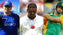 Ian Pont, Albie Morkel, and Vernon Philander