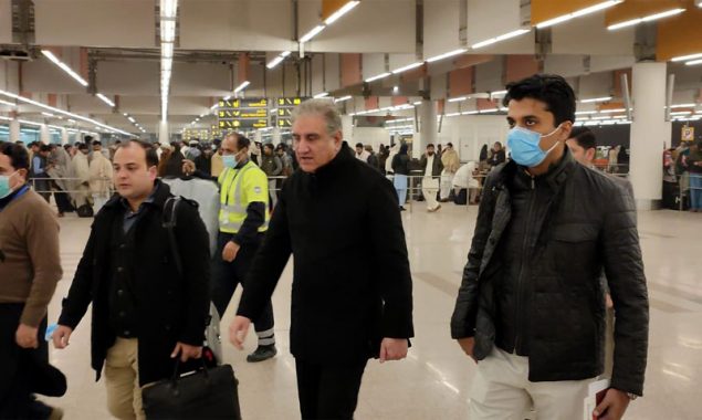FM Shah Mahmood Qureshi leaves for official visits to Romania, Spain