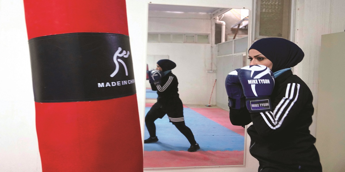 Iraqi boxer
