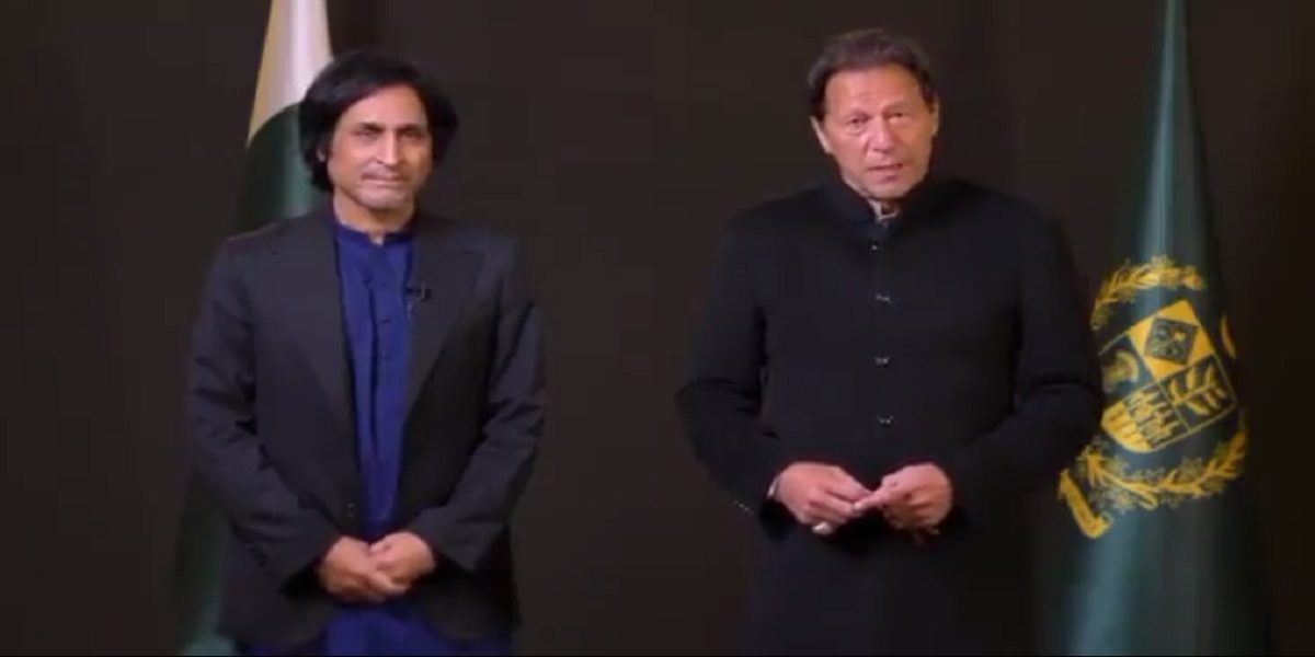 Ramiz Raja and PM Imran Khan