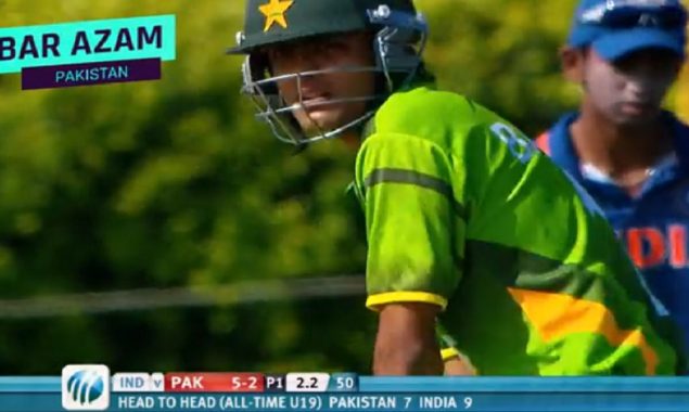 Babar Azam’s amazing shots from 2012 U19 World Cup, watch