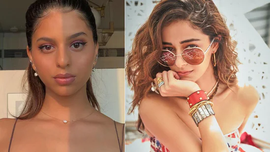 Suhana Khan reacts to BFF Ananya Panday’s new pics in swimsuit