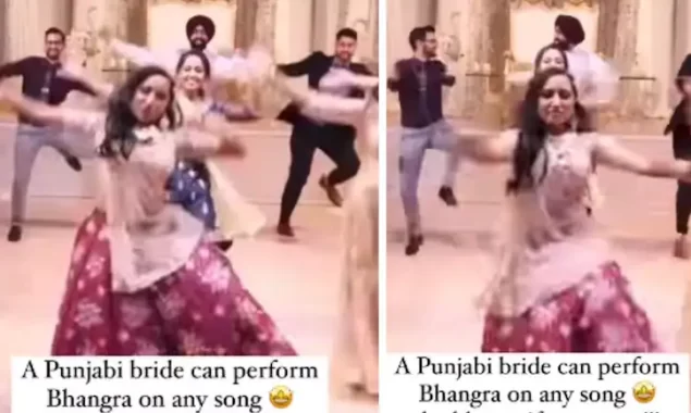 WATCH VIDEO: Desi Bride and her Squad Perform Bhangra to Ed Sheeran’s Shape Of You