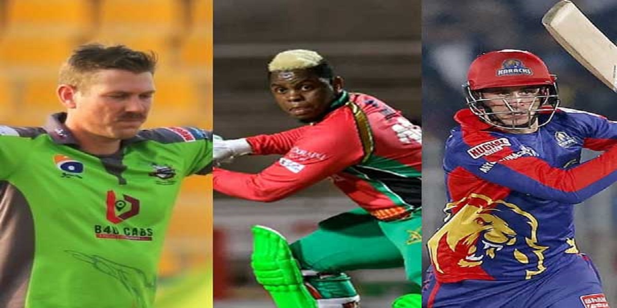 James Faulkner, Shimron Hetmyer and Luke Wood