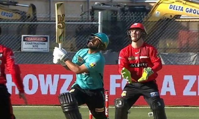 BBL 11: Fakhar Zaman makes a poor first impression in BBL 2021-22, watch