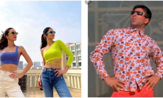When Katrina Kaif poses the famous ‘Side Wala Swag’ like Akshay Kumar