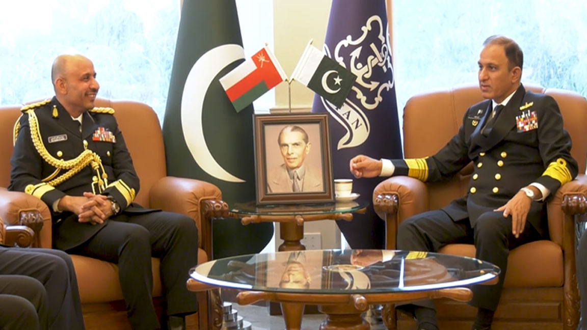 Pakistan, Oman discuss mutual interest of bilateral naval cooperation