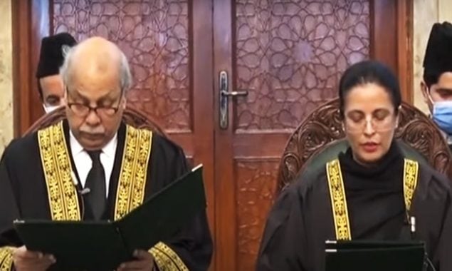 Justice Ayesha Malik takes oath as ‘first woman judge’ of Supreme Court