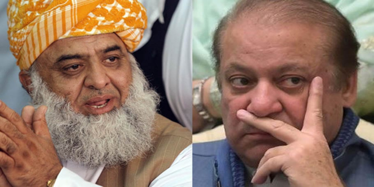 Nawaz, Mualana devise strategy to give tough time to govt