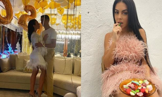 Cristiano Ronaldo fiancée Georgina Rodriguez flaunts her engagement ring