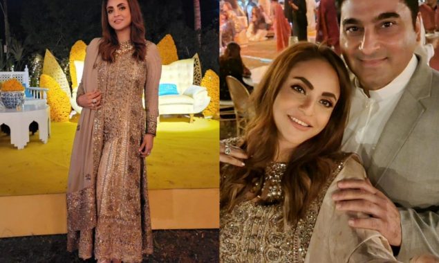 Nadia Khan looks spectacular at Saboor’s Wedding