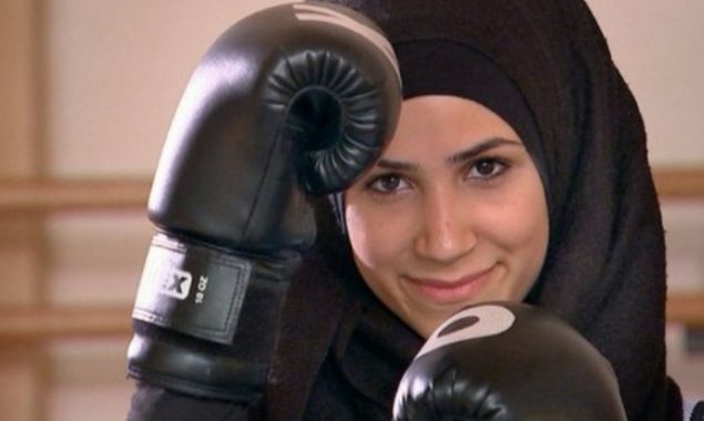 women boxer