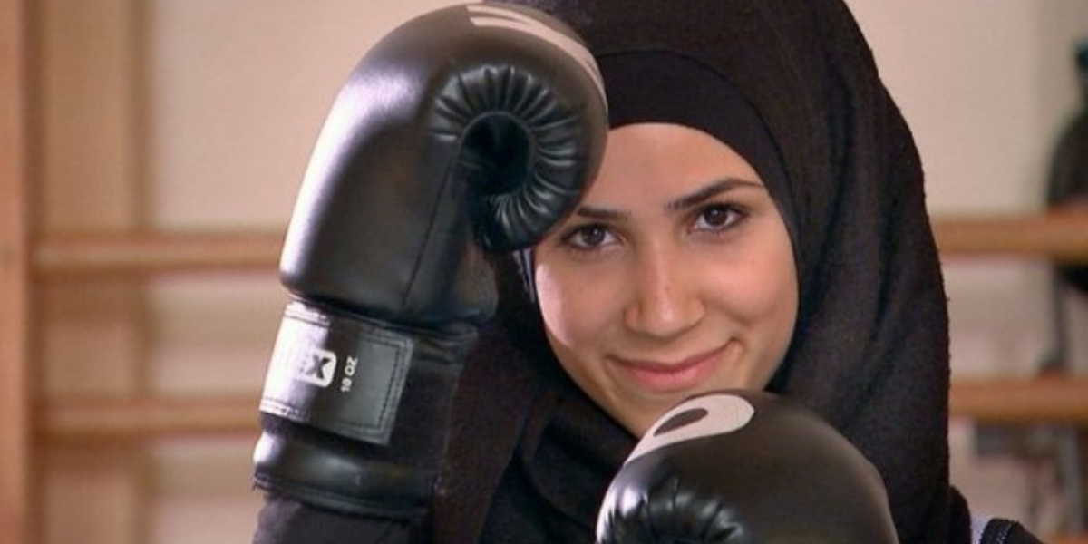 women boxer