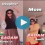 Mom-Daughter from South Korea dance to viral Kacha Badam song