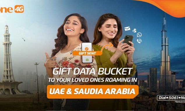 Ufone launches roaming data gift facility in UAE, Saudi Arabia
