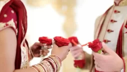 The bride cancels her wedding after the groom throws a garland at her during the Varmala ceremony.