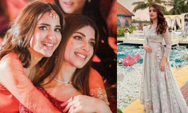 WATCH: Kinza Hashmi adds more spark to Saboor’s Shendi with her dance