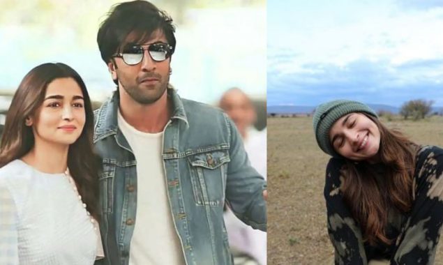 Alia Bhatt all smiles for camera as beau Ranbir turned into her photographer