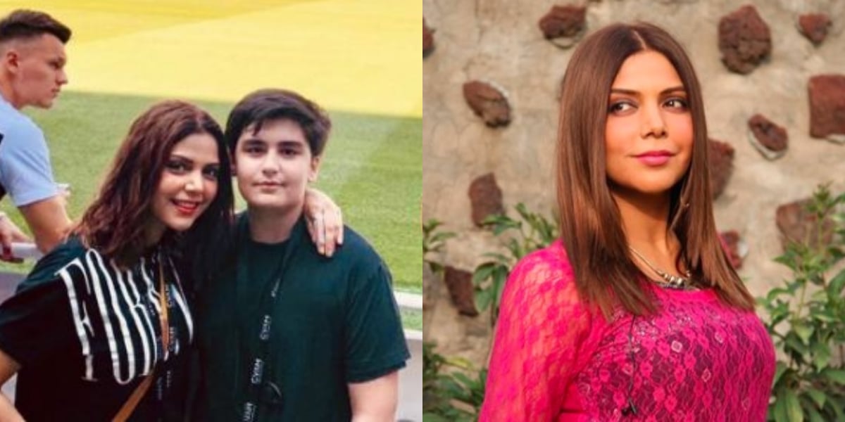 Hadiqa Kiani adopted son